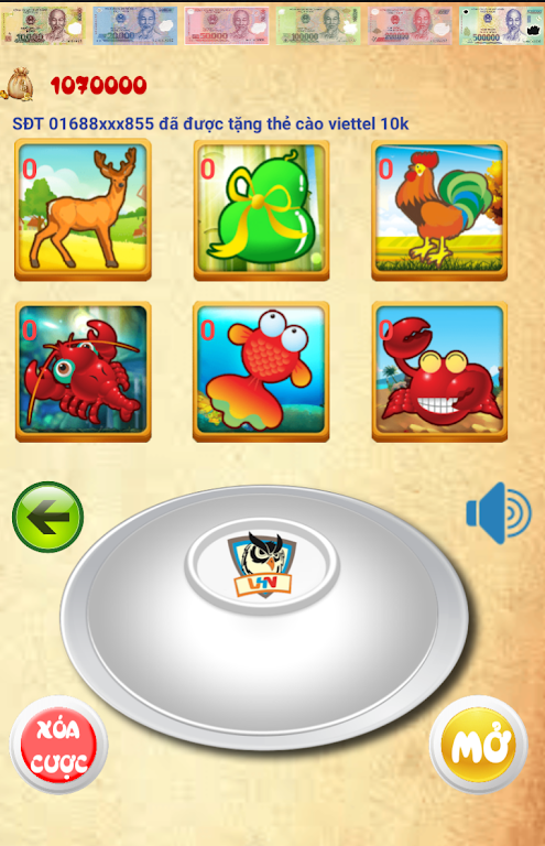 Game Bầu Cua屏幕截圖1