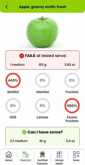 FODMAP Friendly Screenshot 1