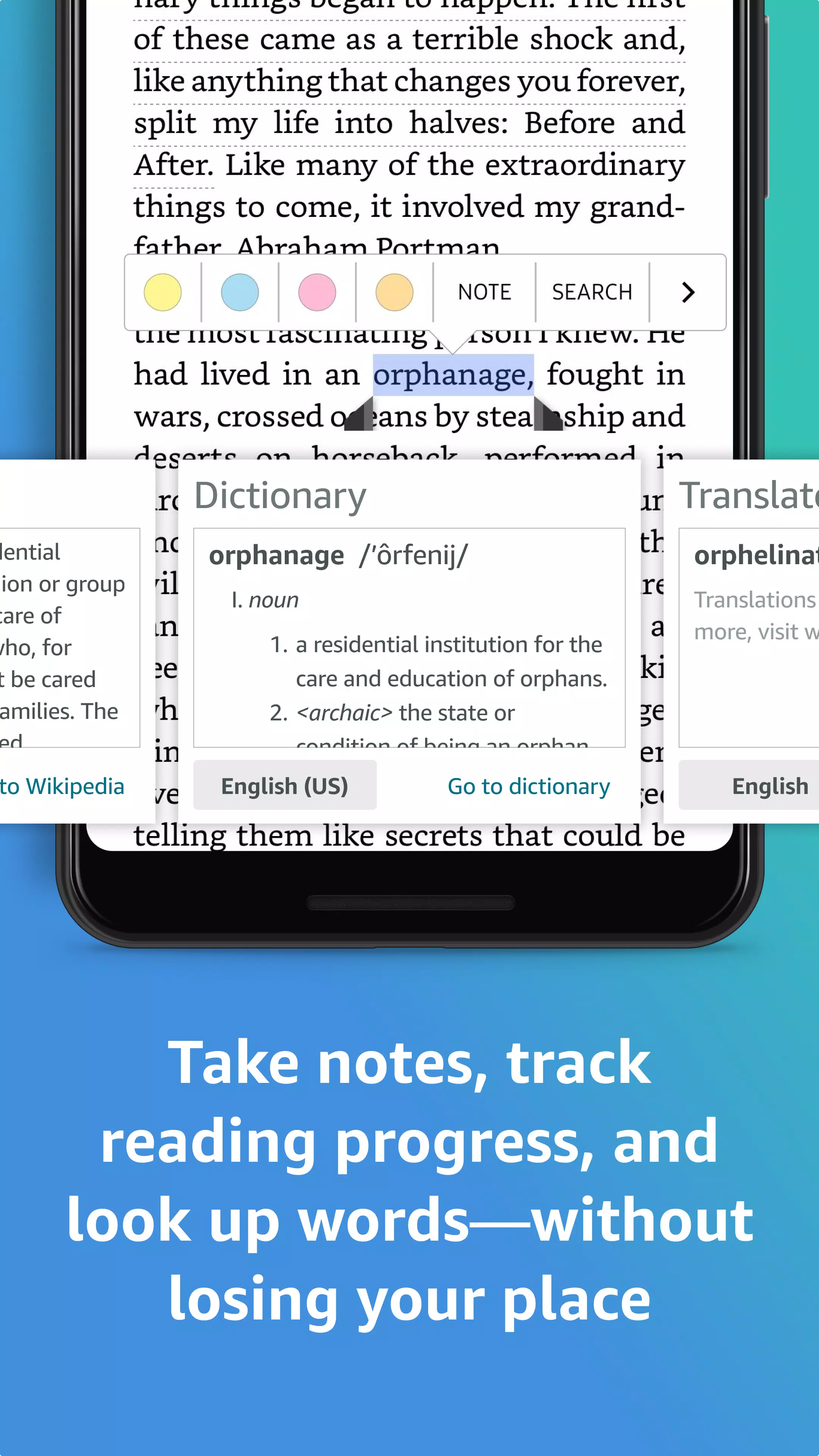 Amazon Kindle screenshot 3