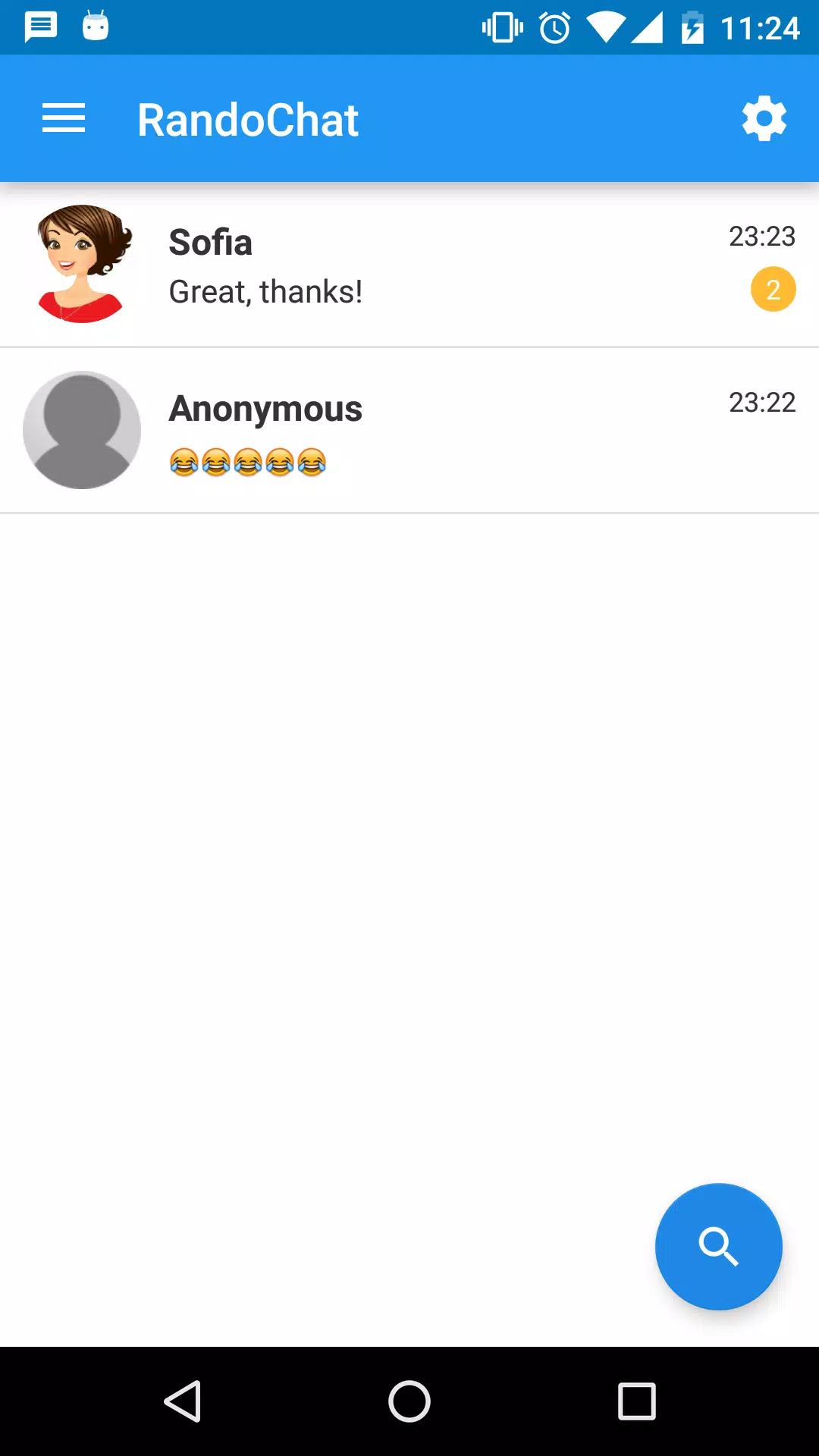 RandoChat - Chat roulette应用截图第1张