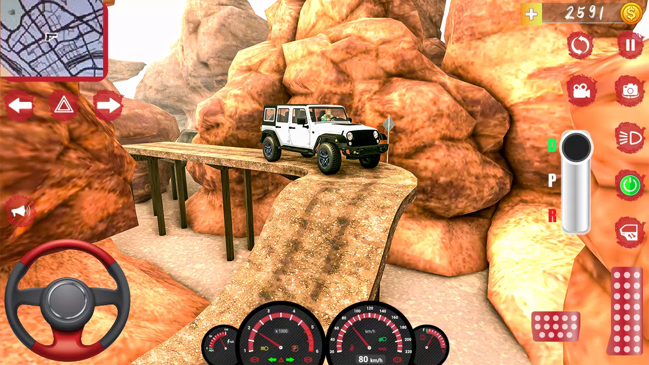 Mud Jeep Mud Driving Simulator capture d’écran 3