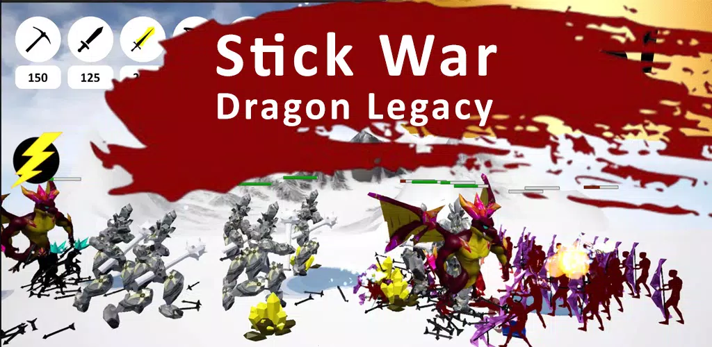 Stick War: Dragon Legacy 3D capture d’écran 0