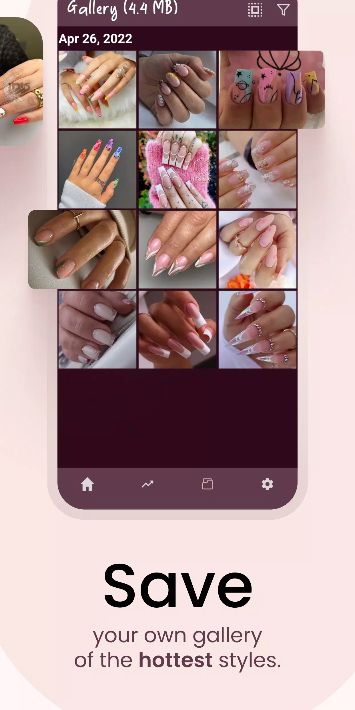 ภาพหน้าจอ Styles4Nailz 3