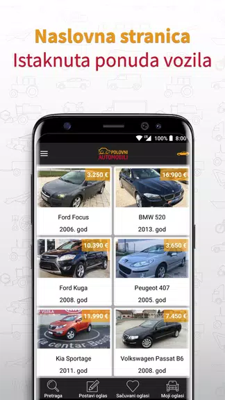 PolovniAutomobili স্ক্রিনশট 0