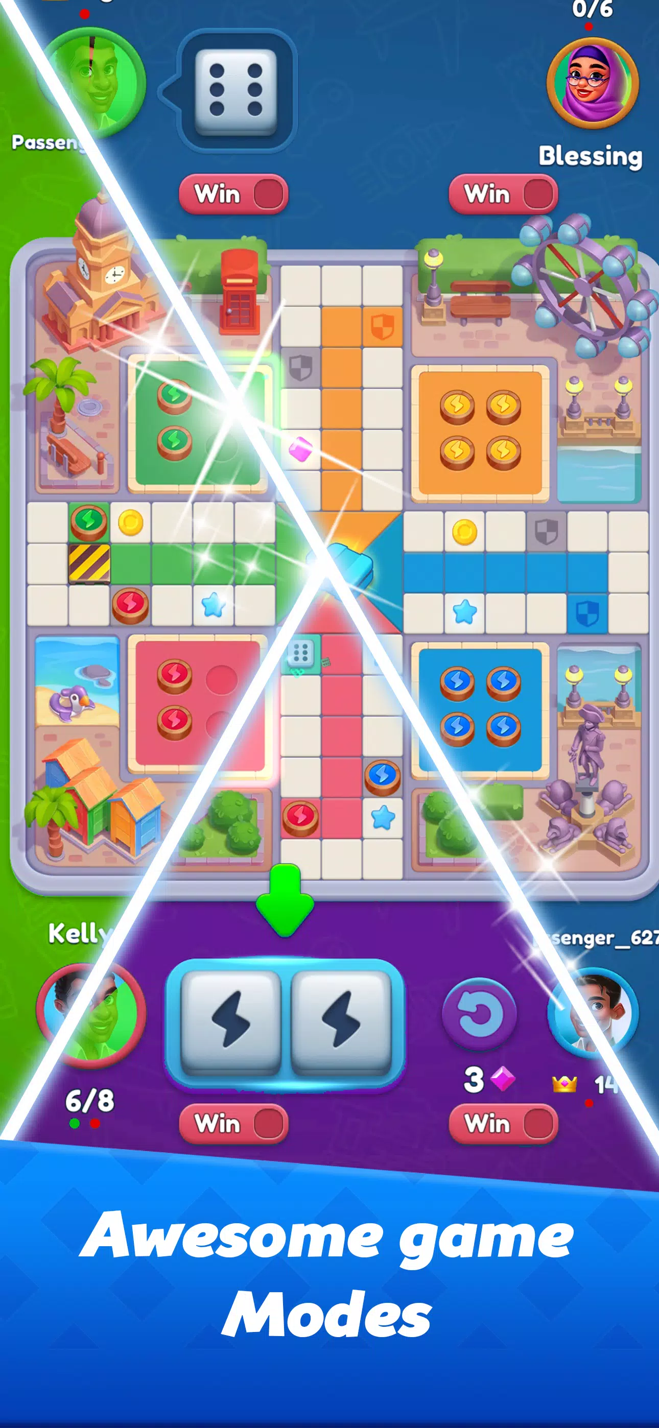 Ludo Blitz screenshot 2