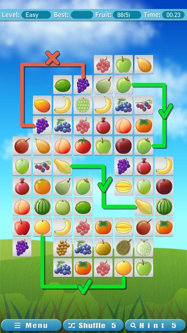 Fruit Pair 3 - Matching Game ekran görüntüsü 1