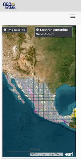 GeoInfoMex экрана 0