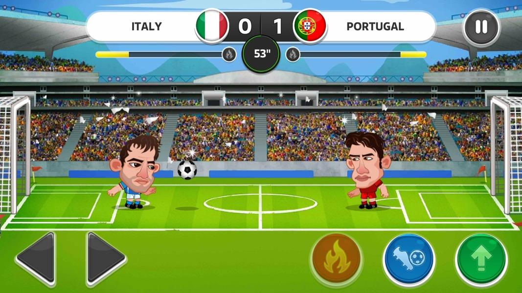 ภาพหน้าจอ EURO 2016 Head Soccer 1