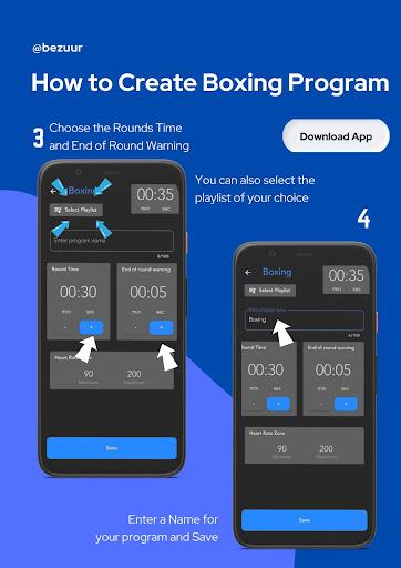 Schermata Bezuur Boxing Interval Timer 2