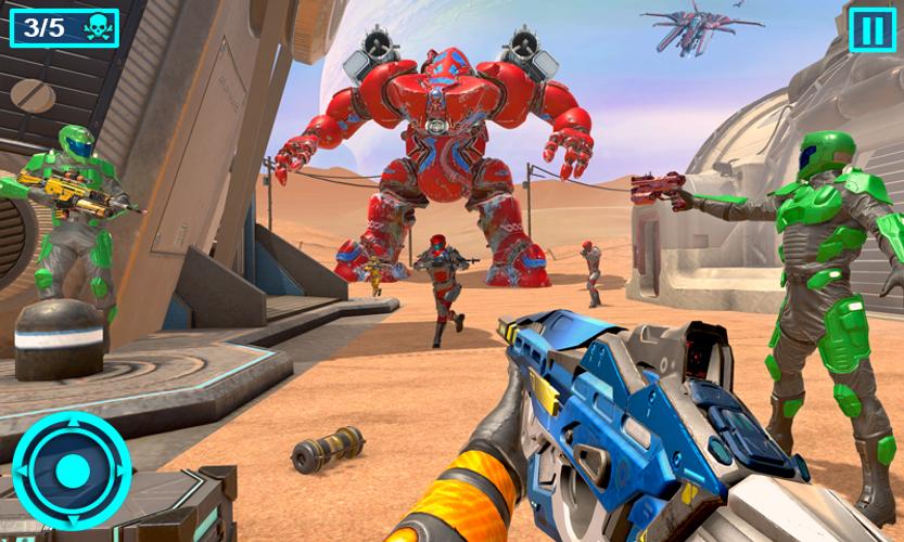 FPS Robot Shooter: Gun Gamesスクリーンショット1