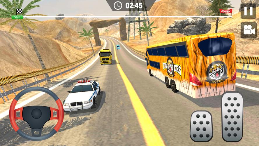 Offroad Bus Climb Hill Racing应用截图第1张