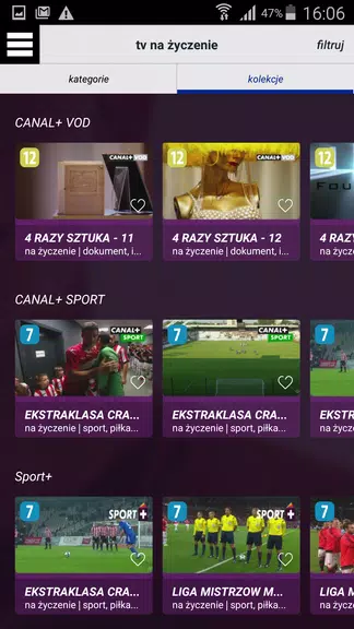 Screenshot nc+ GO 2