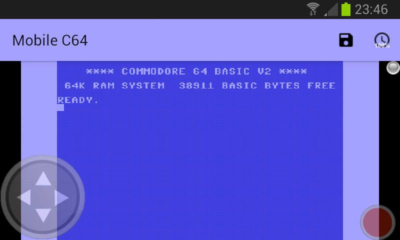 Mobile C64 스크린샷 0