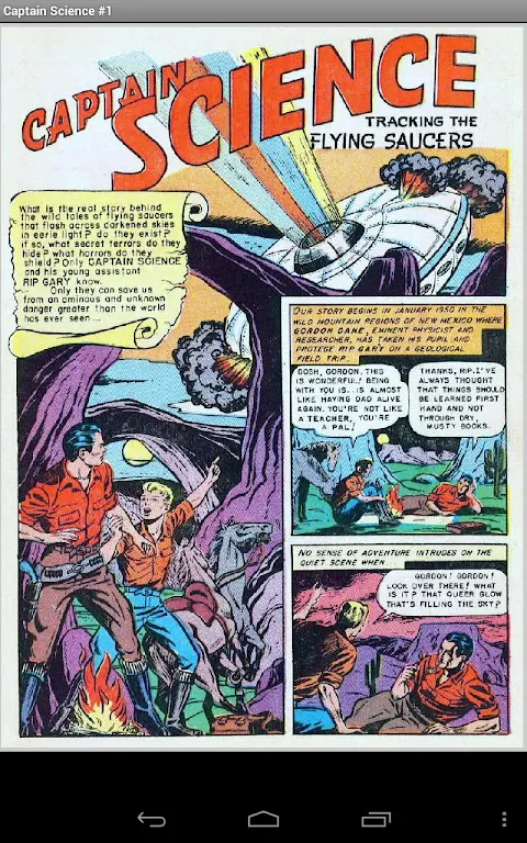 Comic: Captain Science屏幕截圖1