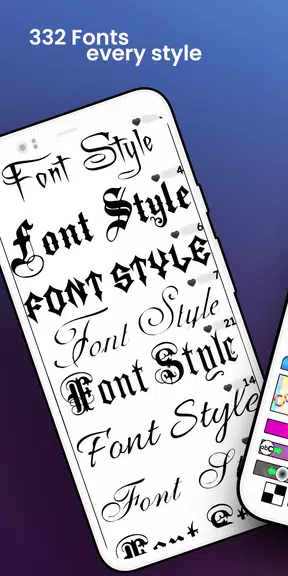 Fonts - Logo Maker screenshot 0
