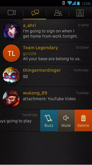 League Chat ภาพหน้าจอ 2