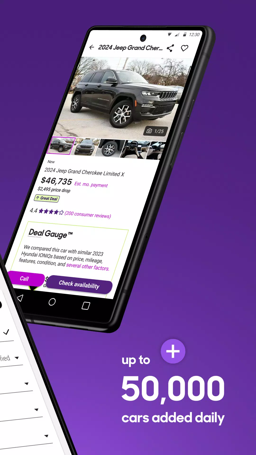 Cars.com zrzut ekranu 1