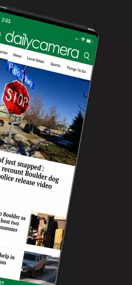 Daily Camera captura de pantalla 1