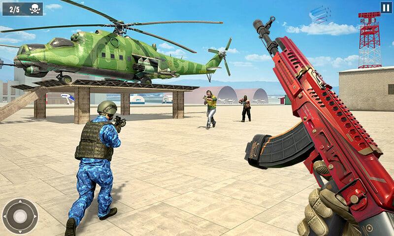 Anti-Terrorist Shooting Game屏幕截圖1
