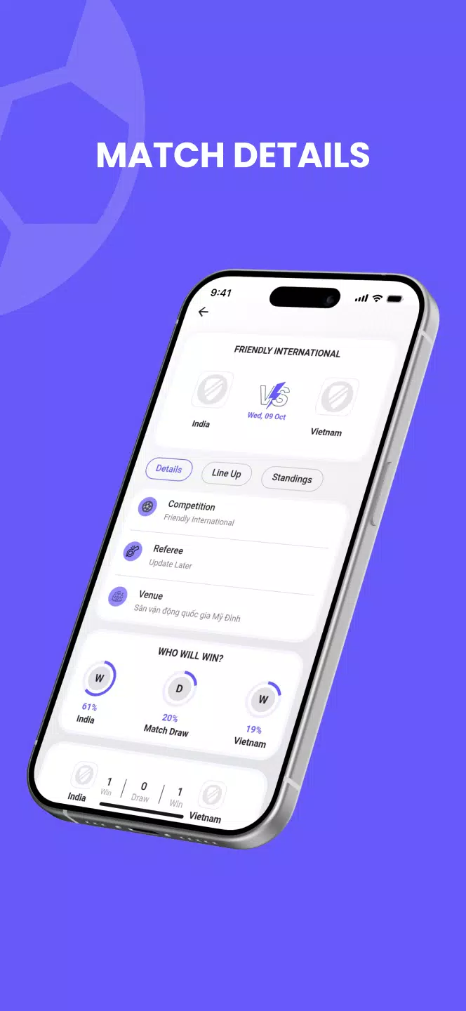 Yora Footy Scoreスクリーンショット2