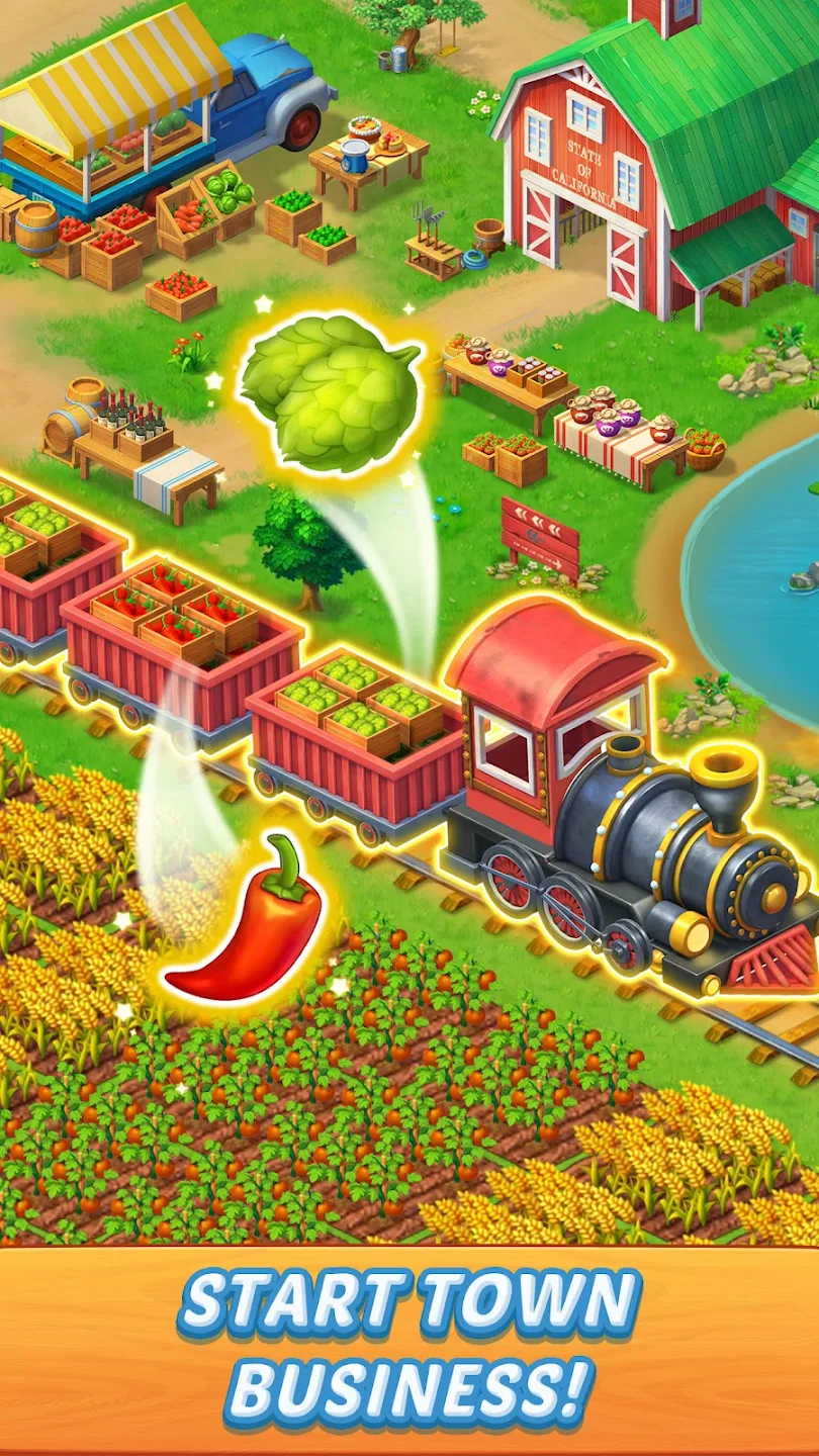 Solitaire Farm Adventure Games屏幕截圖2