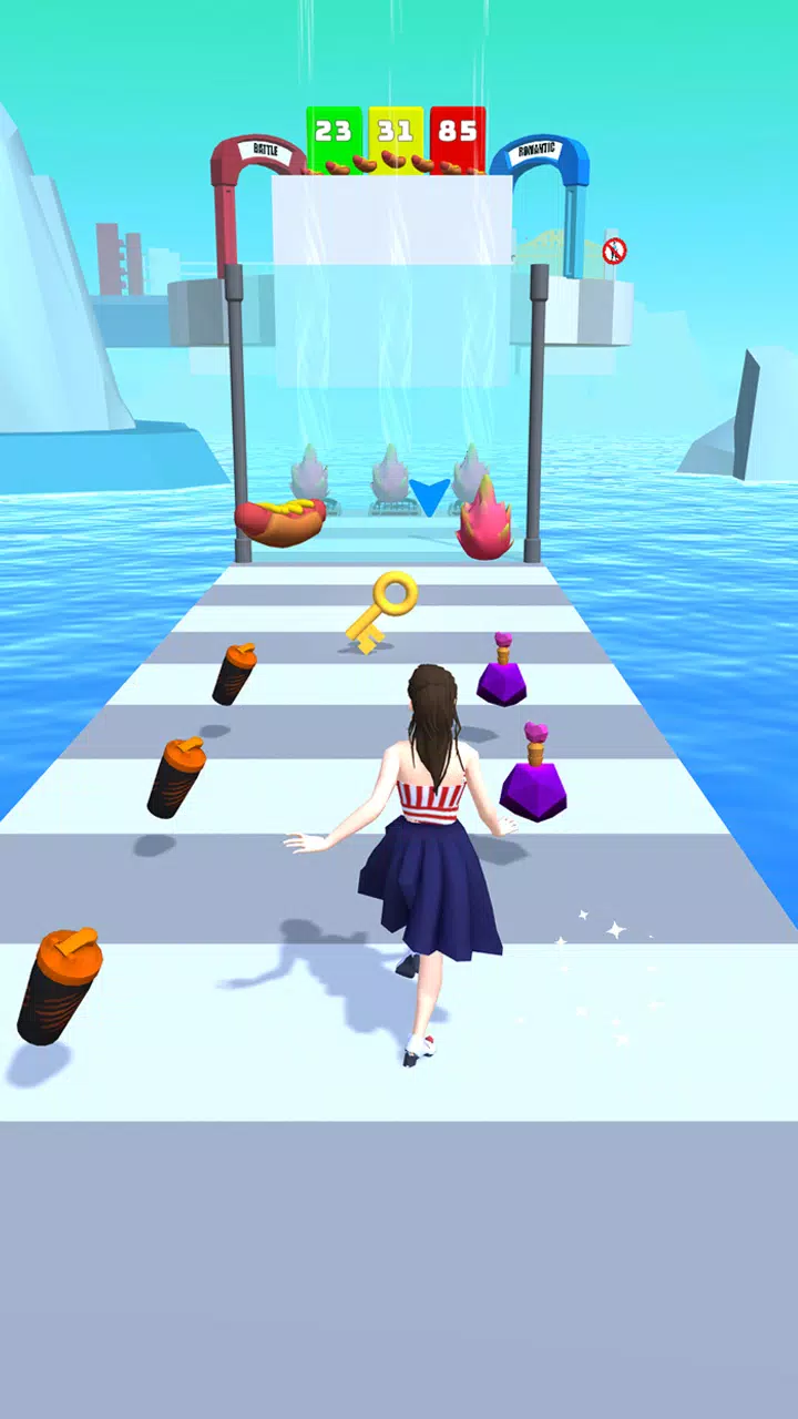 Girl Runner 3D ảnh chụp màn hình 0