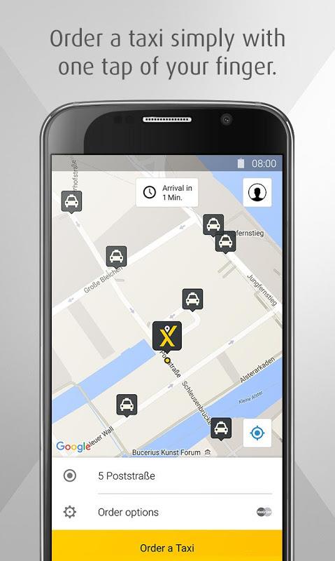 FREENOW - Taxi and more screenshot 3