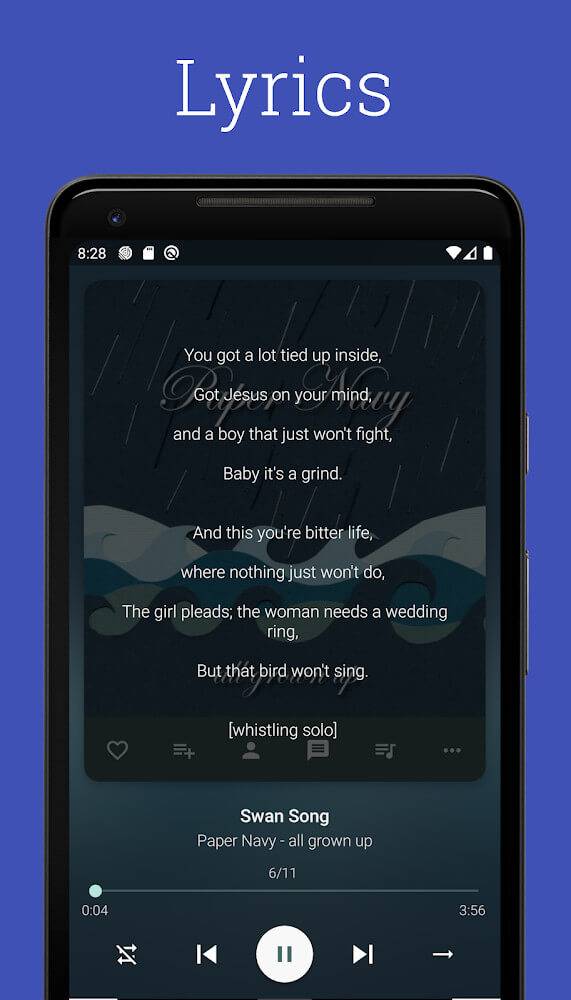 ภาพหน้าจอ Pixel+ – Music Player 3