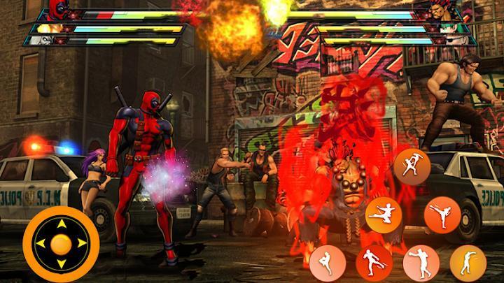 SuperHero Fighting Game:Taken7屏幕截圖2