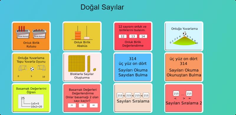 3. Sınıf Dersekranda ကိုဖန်သားပြင်1