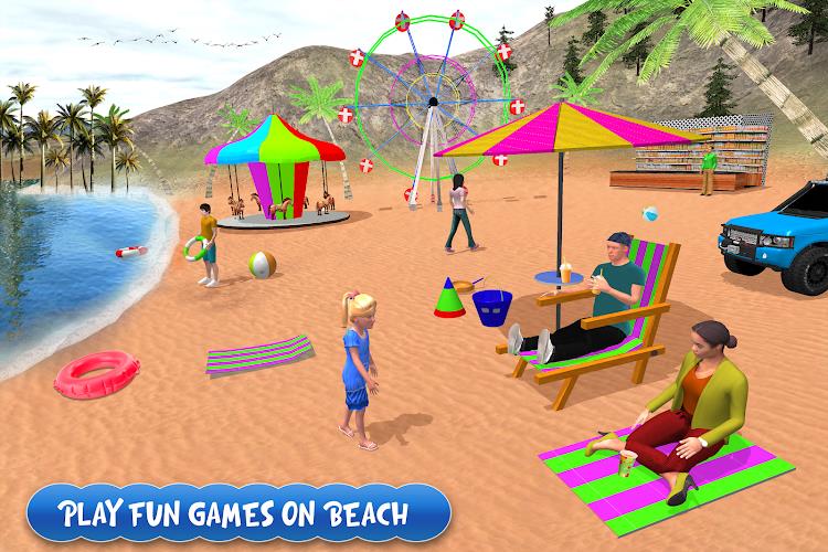 Virtual Family Summer Vacation Captura de tela 0