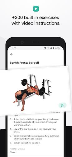 FitHero - Gym Workout Tracker স্ক্রিনশট 3