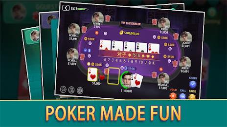 Texas Holdem Poker Master ảnh chụp màn hình 1