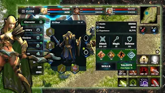 Fantasy Heroes: Action RPG 3D Capture d'écran 1