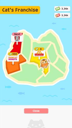 Cat diner: Franchise tycoonスクリーンショット1
