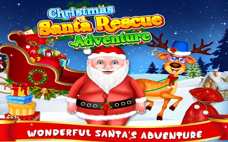 Christmas Santa Rescue Game屏幕截圖3