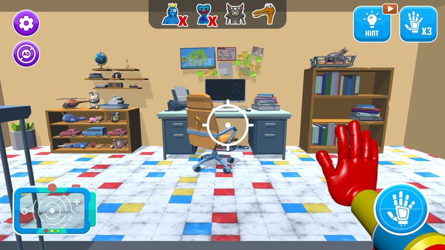 DIY & Catch Rainbow Monster captura de pantalla 2