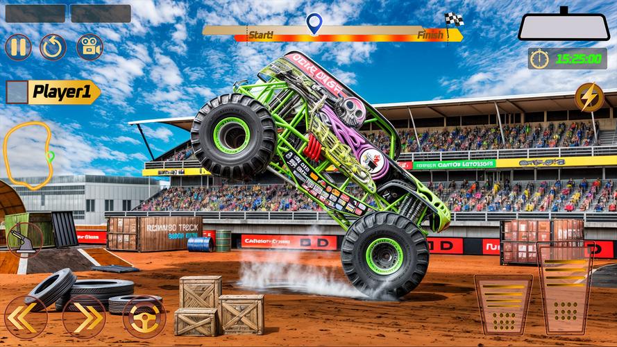 Monster Truck: Derby Games screenshot 1