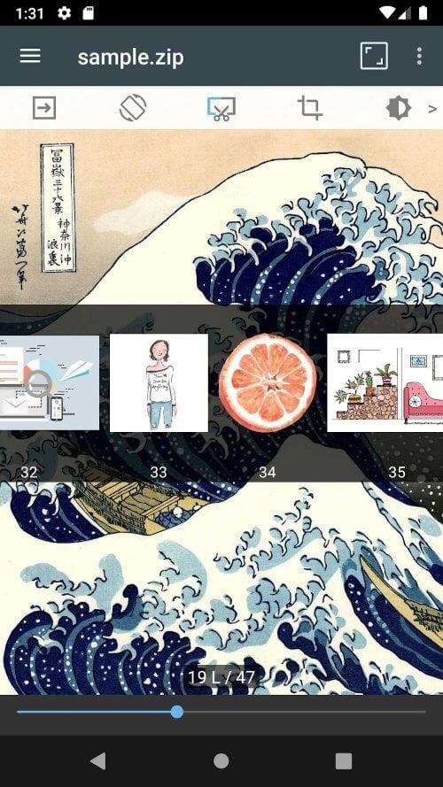 ComicScreen - PDF, ComicReader zrzut ekranu 2