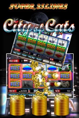 SUPER 25LINES CITY OF CATS屏幕截圖2