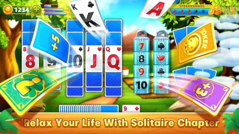 Solitaire Chapters - Solitaire экрана 1