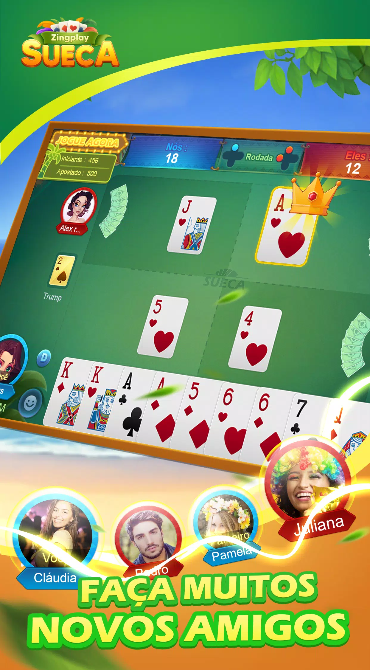 Sueca ZingPlay - Jogo de carta屏幕截圖1