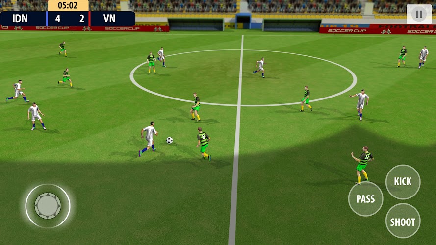 Soccer Hero: Football Game屏幕截圖1