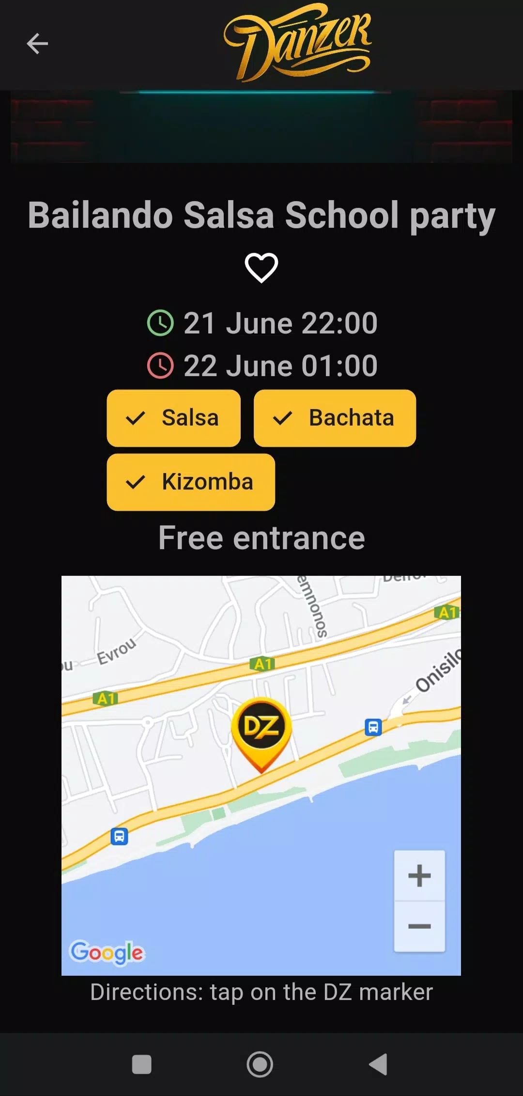 Danzer 스크린샷 2