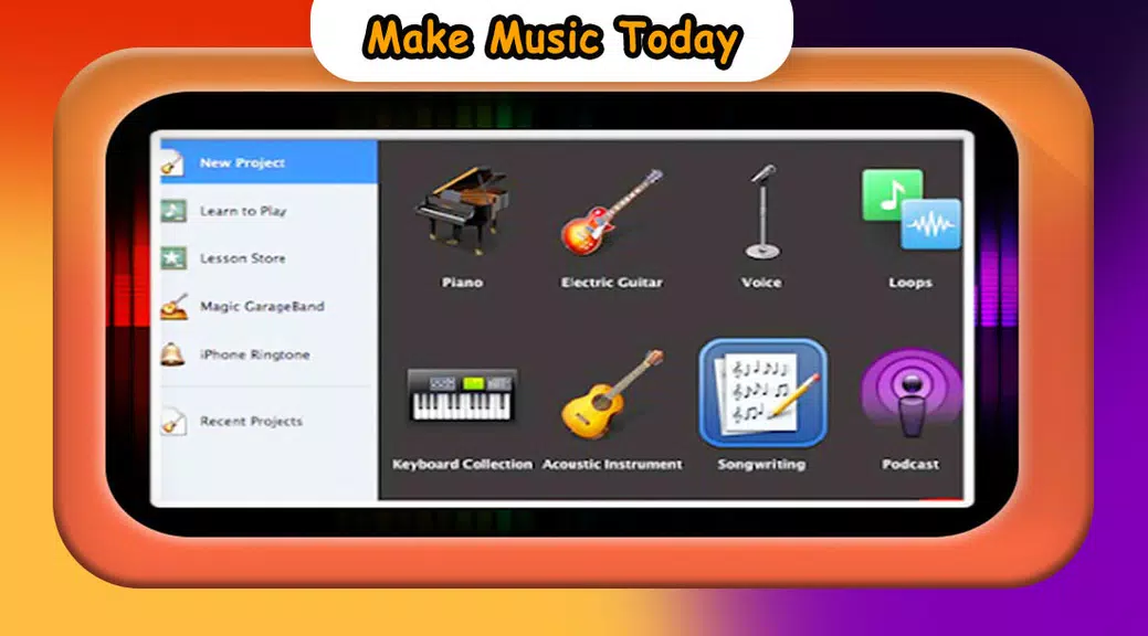 GarageBand Music studio Clue Ảnh chụp màn hình 2