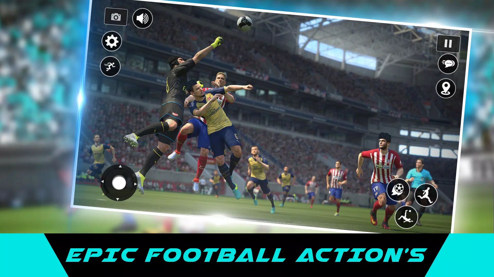 ภาพหน้าจอ Soccer Ball Football Game 2024 0