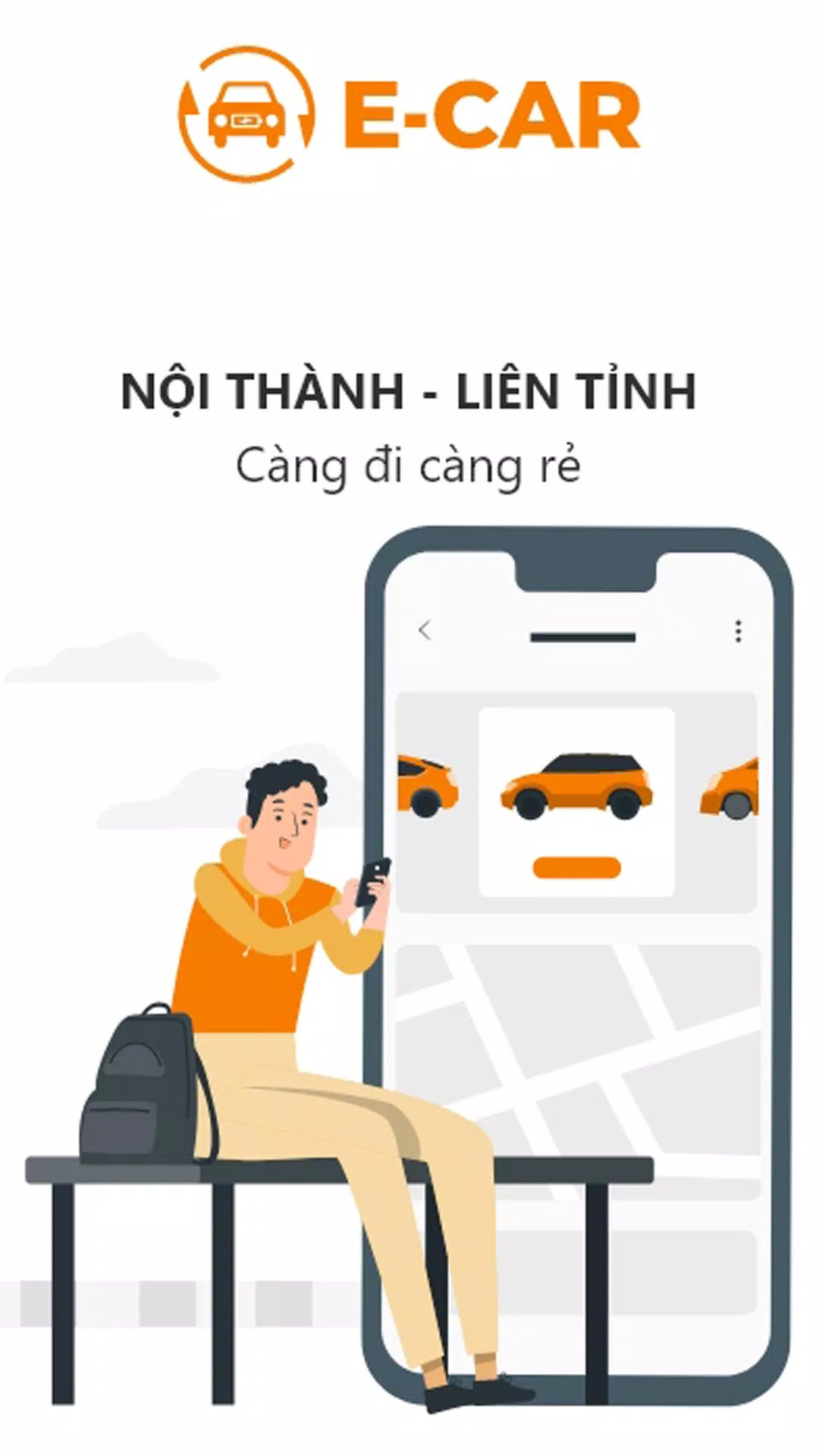 Screenshot E-CAR Gọi xe ô tô điện 2