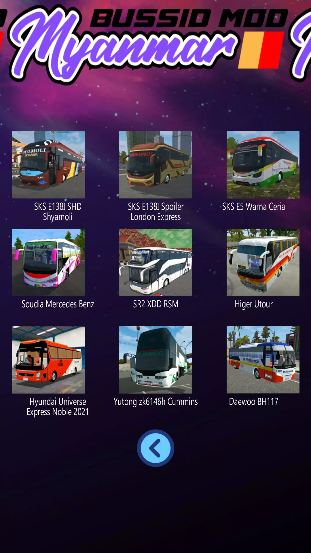 Mod Bussid Myanmar ကိုဖန်သားပြင်3