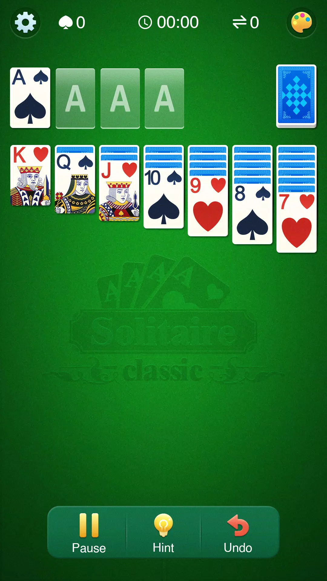 Screenshot Solitaire Card Game 0