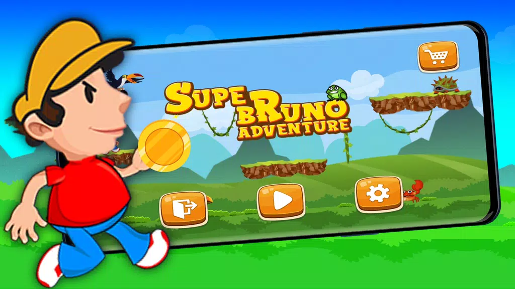 Super Bruno Adventures Captura de pantalla 0